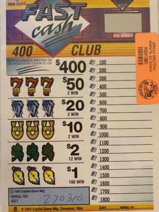 Fast Cash - 400 Club