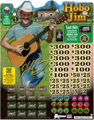 Hobo Jim 5oz Silver Bar - The Cabin