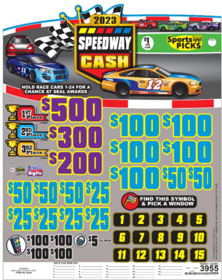 2023 Speedway Cash- Seal Card