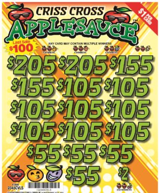 Criss Cross Apple Sauce