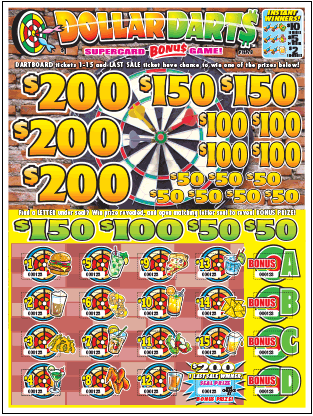 Dollar Darts - $200 LS